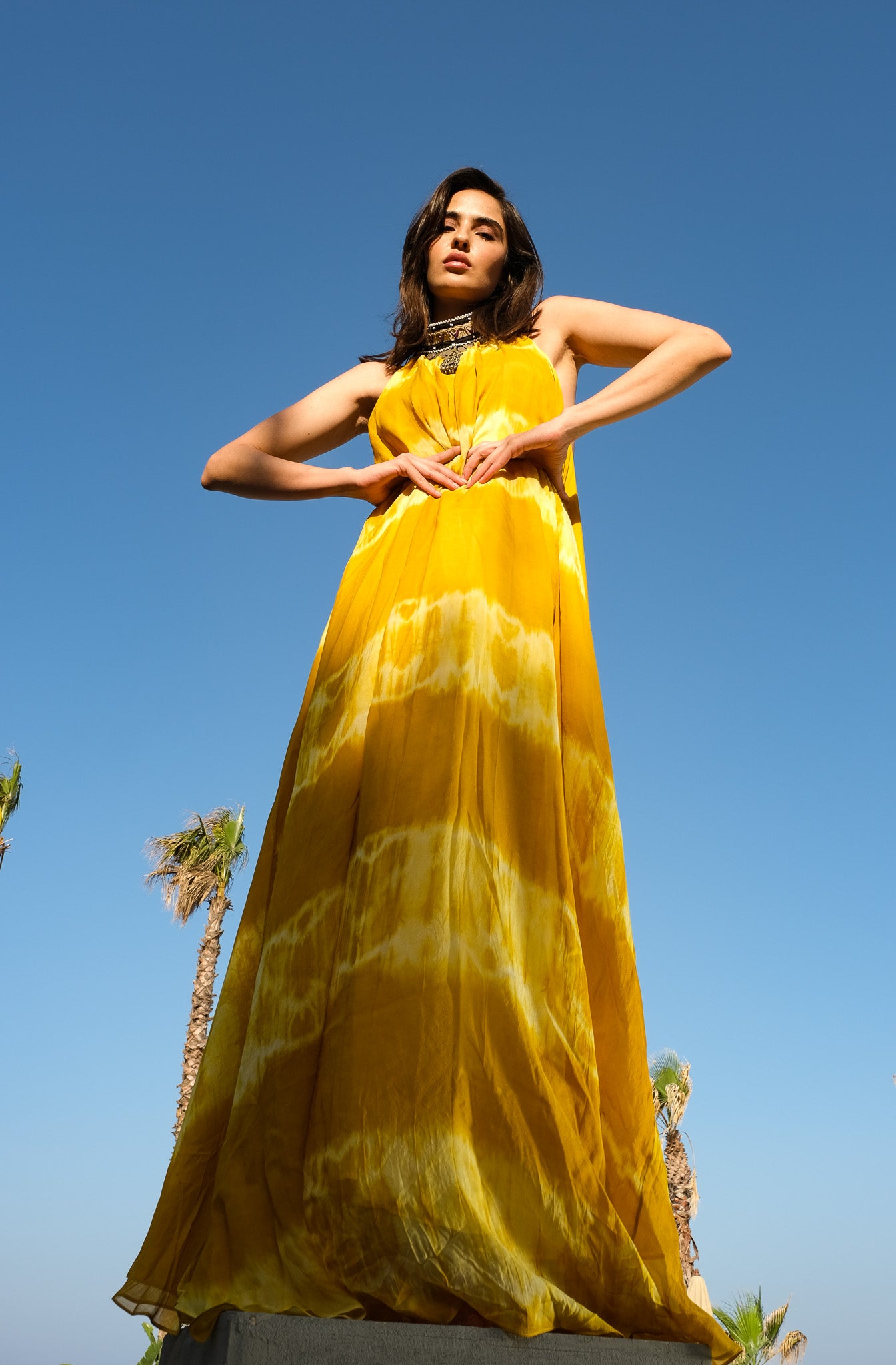 Hooded Loose Maxi Dress