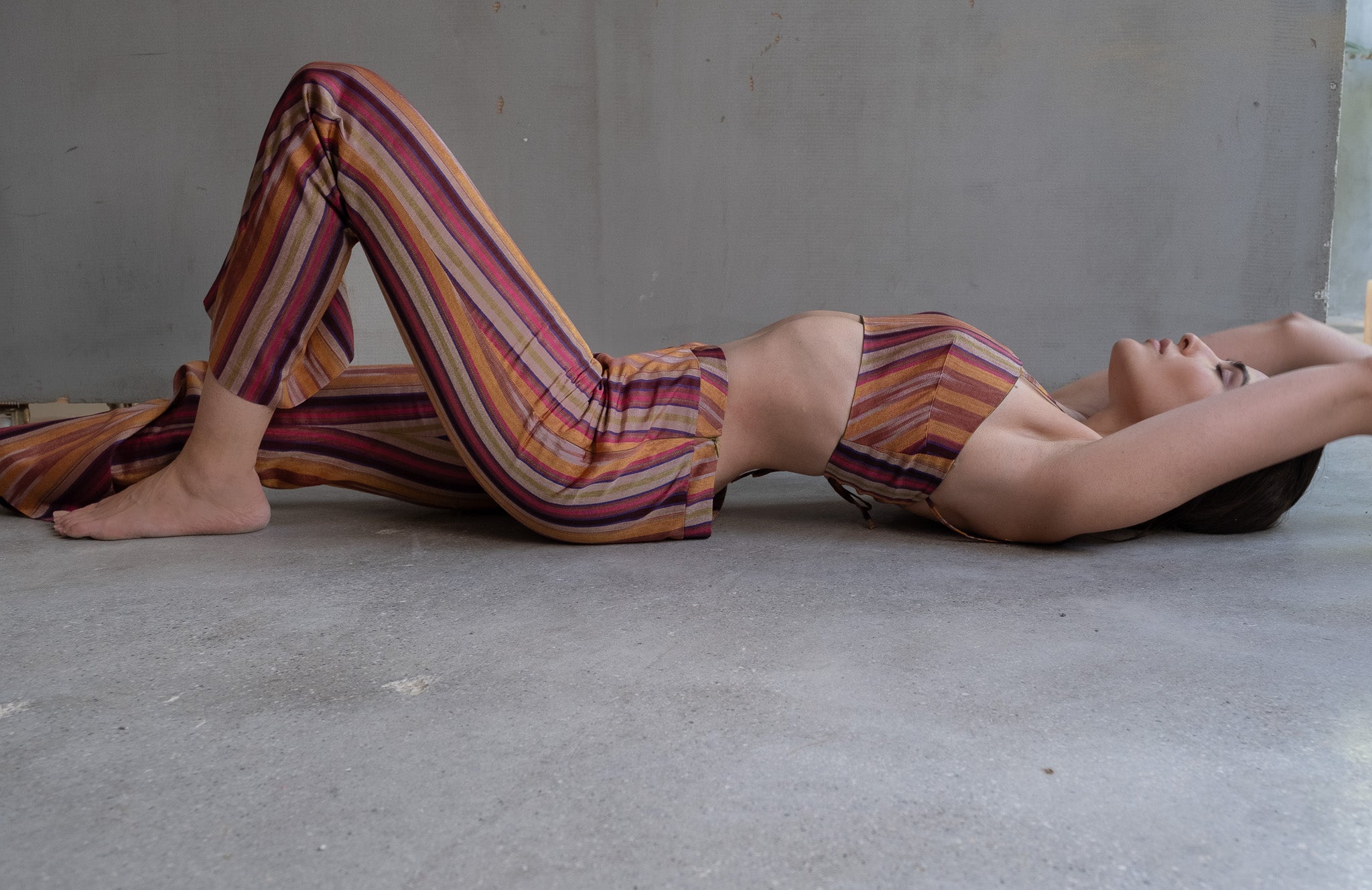 V Belted Kutnu Pant